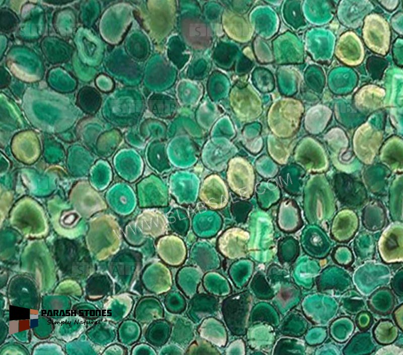 Green agate 2025 slab
